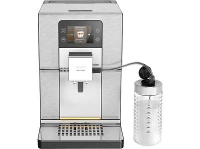KRUPS EA877D Intuition Experience+ Kaffeevollautomat Schwarz/Silber von KRUPS