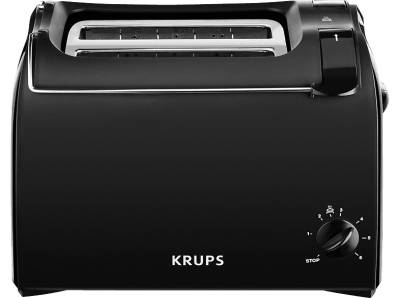 KRUPS KH 1518 ProAroma Toaster Schwarz (700 Watt, Schlitze: 2) von KRUPS
