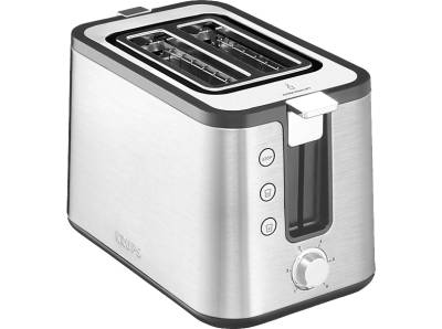 KRUPS KH442 Premium Toaster Control Line Edelstahl/Schwarz (720 Watt, Schlitze: 2) von KRUPS