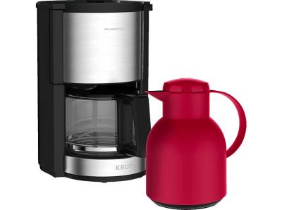 KRUPS KM3210 Pro Aroma Plus und Samba Kaffeemaschine Edelstahl/Schwarz von KRUPS