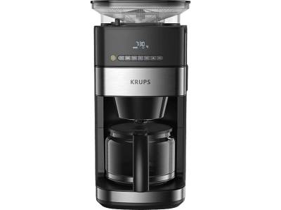 KRUPS KM8328 Grind Aroma Kaffeemaschine Schwarz/Silber von KRUPS