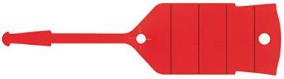 KS Tools 500.8019 Schlüsselanhänger mit Schlaufe, rot, 500 Stück von KS Tools
