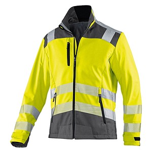 KÜBLER® unisex Warnjacke REFLECTIQ warngelb, anthrazit Größe S von KÜBLER®