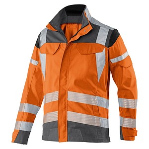 KÜBLER® unisex Warnjacke REFLECTIQ warnorange, anthrazit Größe 25 von KÜBLER®