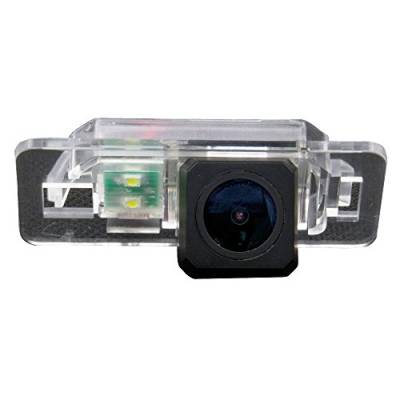 Kalakus Auto Rückfahrkamera Einparkhilfe Fahrzeug-Spezifische Kamera mit Wasserdicht integriert in Nummernschild Licht für X Series 1 Series 3 Series 5 Series von Kalakus