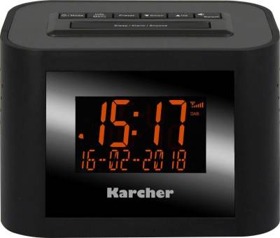 Karcher DAB 2420 Digitalradio (DAB) (Digitalradio (DAB), FM-Tuner mit RDS, 2 W) von Karcher