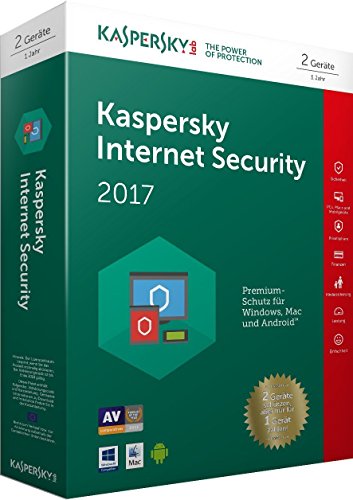 Kaspersky Internet Security 2017 | 2 Geräte | 1 Jahr | PC/Mac/Android | Download von Kaspersky