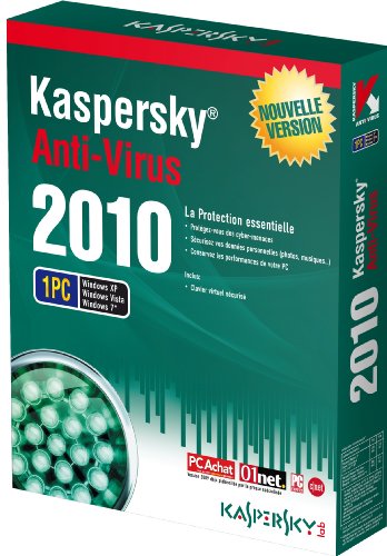 Kaspersky antivirus 2010 (1 poste, 1 an) von Kaspersky