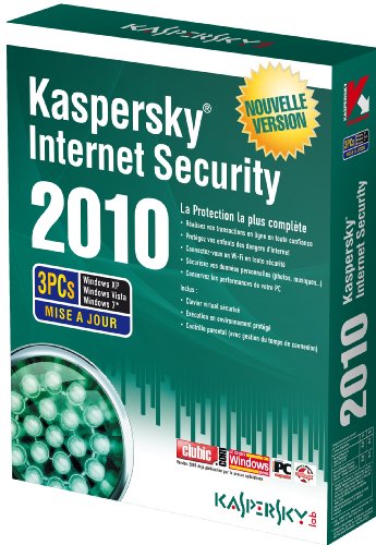 Kaspersky internet security 2010 - mise à jour (3 postes, 1 an) [Import] von Kaspersky