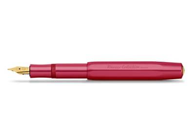 Kaweco COLLECTION Füllfederhalter Ruby I Premium Füllhalter für Tintenpatronen mit hochwertiger Stahlfeder I Sport Füller 13 cm I Federbreite: M (Medium) von Kaweco