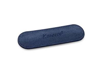 Kaweco Eco Velours Stifte-Etui in der Farbe navy aus Leder - für 1 Stifte geeignet - Artikelnummer 10002112 Blau von Kaweco