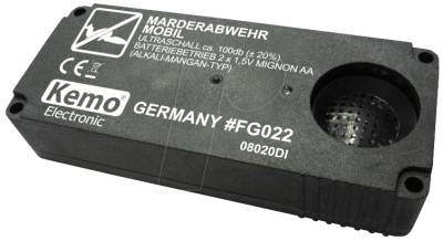 FG 022 - Marderscheuche mobil, mit Batteriebetrieb von Kemo