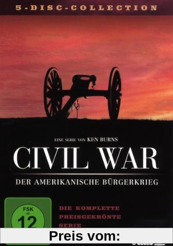 Civil War - Der amerikanische Bürgerkrieg (Amaray-Version) [5 DVDs] von Ken Burns
