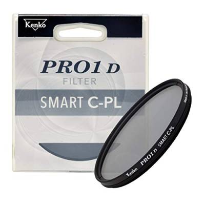 Kenko Polfilter PRO1D SMART C-PL 52mm, Farbkontrasteinstellung, Kontrolle der Wasser- und Glasreflexion, 398715 von Kenko