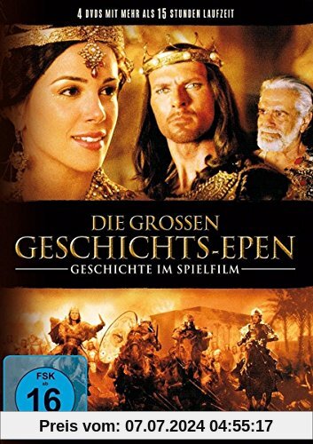 Die großen Geschichts-Epen - Geschichte im Spielfilm [4 DVDs] von Kenneth Branagh