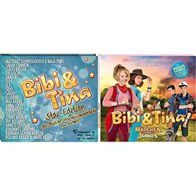 Bibi & Tina Star-Edition - Best of der Soundtracks neu vertont! & Mädchen gegen Jungs von Kiddinx Entertainment Gmb