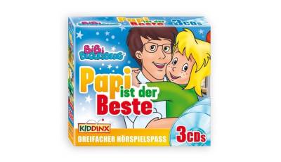 Kiddinx Hörspiel-CD Bibi Blocksberg - Papi ist der Beste, 3 Audio-CD von Kiddinx