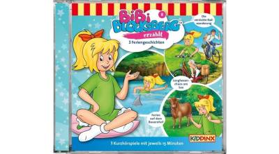 Kiddinx Hörspiel-CD Bibi Blocksberg erzählt - Feriengeschichten, 1 Audio-CD von Kiddinx
