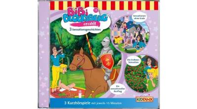 Kiddinx Hörspiel-CD Bibi Blocksberg erzählt - Sensationsgeschichten, 1 Audio-CD von Kiddinx