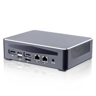 Mini PC Windows 11 Pro, Intel i7-1360P Desktop Computer(12C/16T, up to 5.0GHz), 64GB RAM 2TB SSD Gaming PC with Graphics Card, 4*USB, 2 * 2.5Gbps LAN, 2*HDMI2.0, Type-C, DP1.4 8K@60HZ Quad Display von KingnovyPC