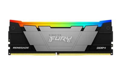 Kingston Fury Renegade RGB 32GB 3600MT/s DDR4 CL18 DIMM Desktop Gaming Speicher - KF436C18RB2A/32 von Kingston