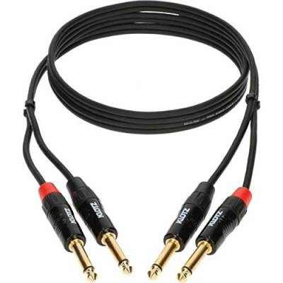 KT-JJ150 Twin-Audio Cable Jack 1,5 m von Klotz