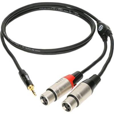 Klotz KY8-180 Y-Cable XLR female 1,8m - Insert Kabel von Klotz