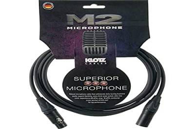 Klotz M2FM1 Mikrofonkabel 3m schwarz von Klotz