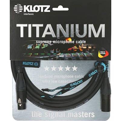 Klotz TI-M1000 Titan Mikrofonkabel 10m Neutrik von Klotz