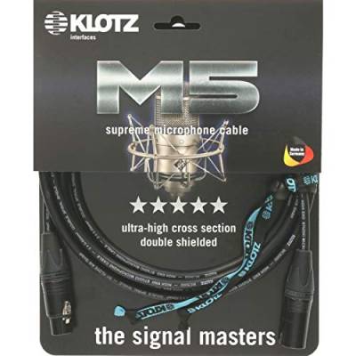 tz Klotz M5FM01 M5 Microphone Cable 1m Mikrofonkabel von Klotz