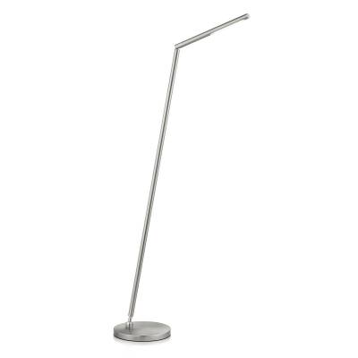 LED-Stehlampe Dina-S nickel matt, Gestensteuerung von Knapstein