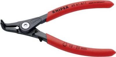 Knipex 49 41 A11 Seegeringzange Passend für (Seegeringzangen) Außenringe 10-25mm Spitzenform (Deta von Knipex