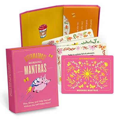 Affirmators! Mantras Morning - Day Affirmation Cards Deck, Daily Cards & Positive Affirmations (30 Karten) von Knock Knock