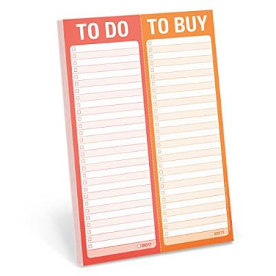 Knock Knock To Do/To Buy Perforated Note Pad von Knock Knock