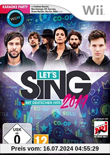 Let's Sing 2019 mit deutschen Hits (WII) von Koch Media GmbH