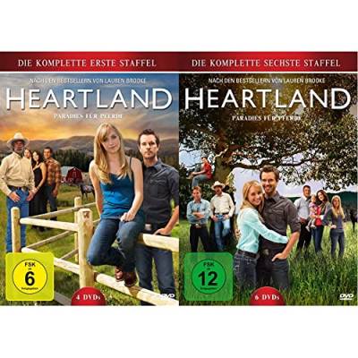 Heartland - Paradies für Pferde - Staffel 1 [4 DVDs] & Heartland - Paradies für Pferde - Staffel 6 [6 DVDs] von Koch Media