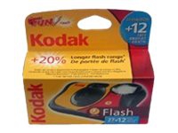 Kodak FUN Flash Single Use Camera, 27+12 pic, China, 127 mm, 40 mm, 117 mm, 141 g von Kodak