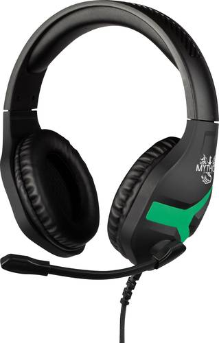Konix NEMESIS Gaming On Ear Headset kabelgebunden Stereo Schwarz/Grün von Konix