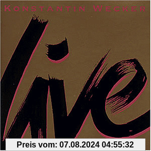 Live von Konstantin Wecker