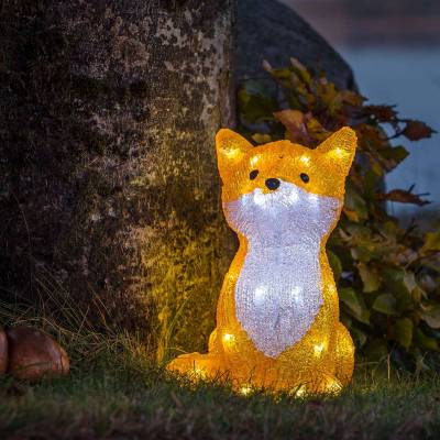 LED-Leuchtfigur Fuchs für außen von Konstsmide Christmas