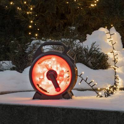 LED-Lichterkette Compact warmweiß 200 LEDs 4,38m von Konstsmide Christmas