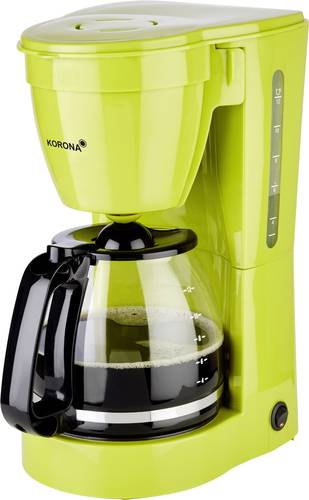Korona 10118 Kaffeemaschine Grün Fassungsvermögen Tassen=12 Warmhaltefunktion von Korona