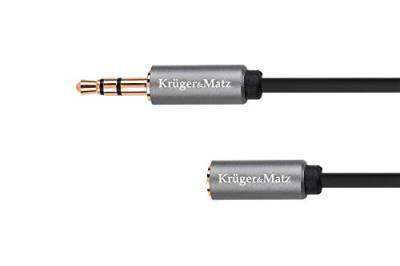 Klinke 3,5 Kabel Stereo Stecker - Klinke 3,5 Stereo 1m Krüger & Matz Basic von Krüger&Matz