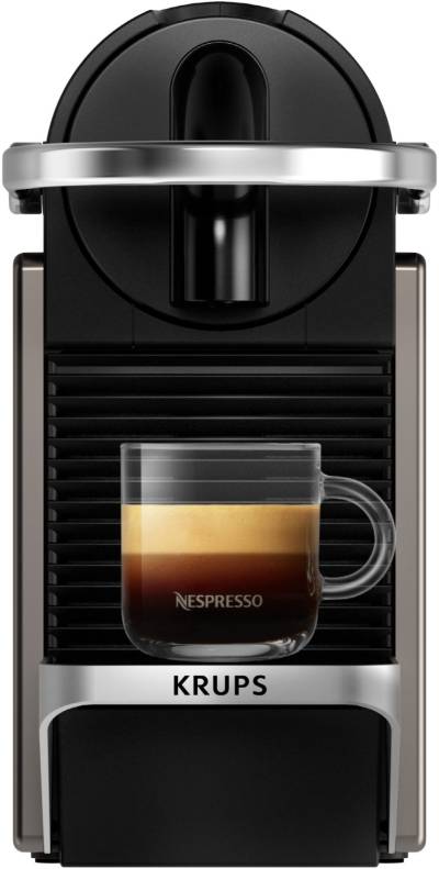 XN306T Nespresso Pixie Kapsel-Automat titan von Krups