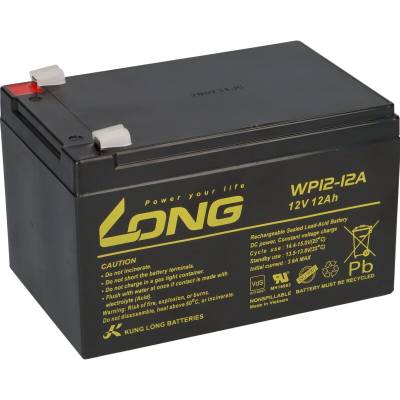 Akku für Panasonic LC-RA1212PG1 12V 12Ah AGM Batterie von KungLong