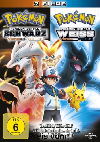 Pokémon - Der Film: Weiß - Victini and Zekrom / Schwarz - Victini and Reshiram (2 DVDs) von Kunihiko Yuyama