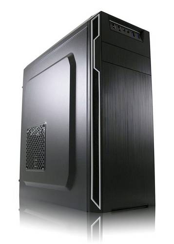 LC Power 7038B Midi-Tower PC-Gehäuse Schwarz von LC Power