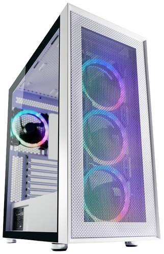 LC Power Gaming 802W Midi-Tower PC-Gehäuse Weiß von LC Power
