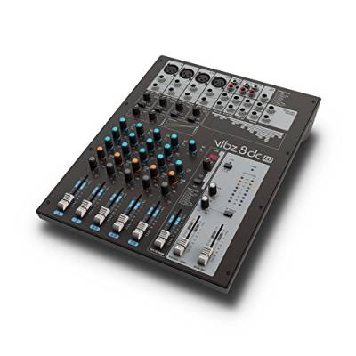 LD Systems VIBZ 8 DC - 8-Kanal Mischpult mit DFX und Kompressor von LD Systems