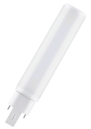 LEDVANCE LED-Lampe DULUX D/E, 7 Watt, G24q-2 (830) von LEDVANCE